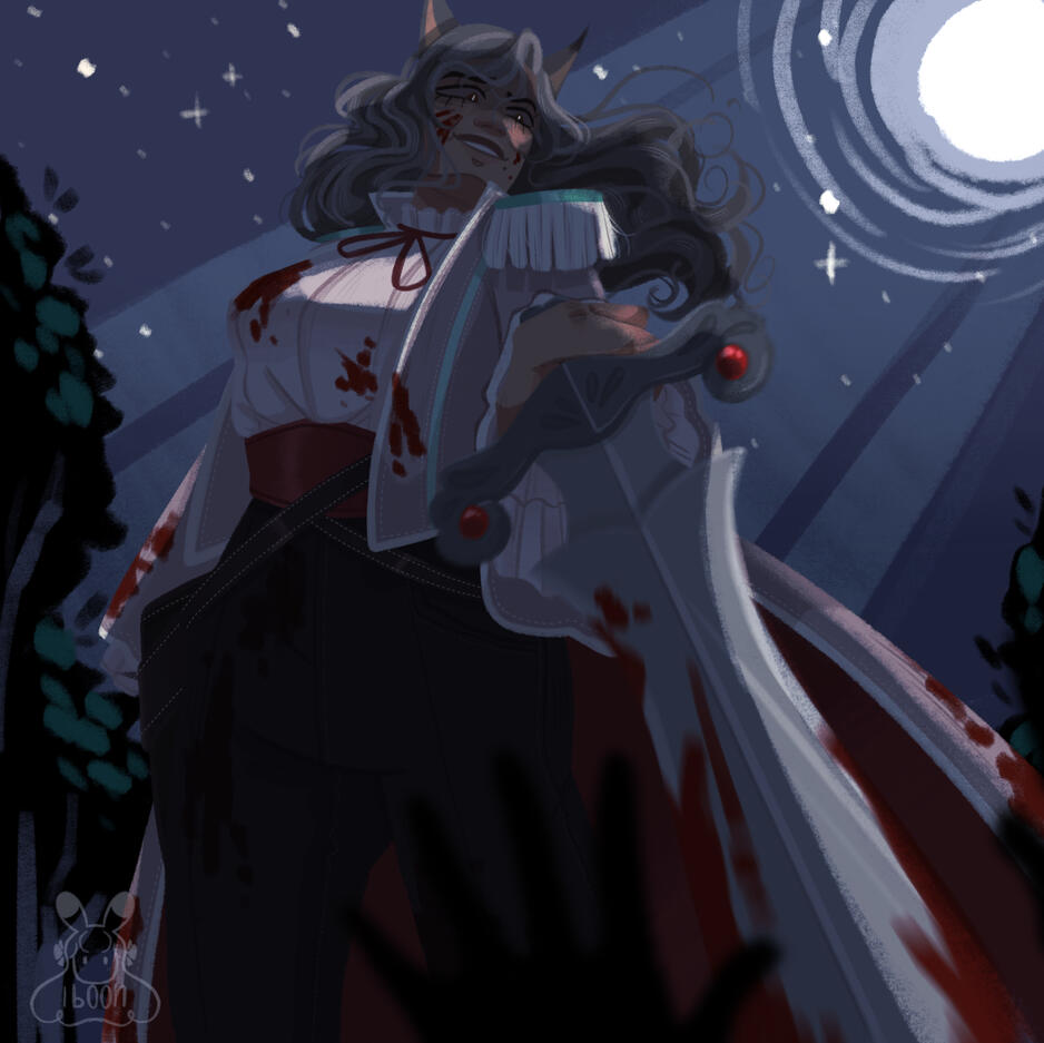 halfbody + simple background